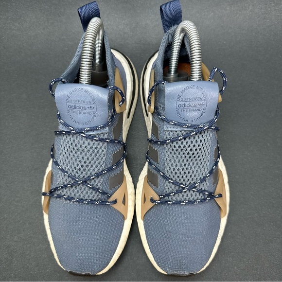 Adidas Womens Arkyn DA9606 Blue Lace Up Low Top Running Shoes Size 6 - Picture 2 of 10